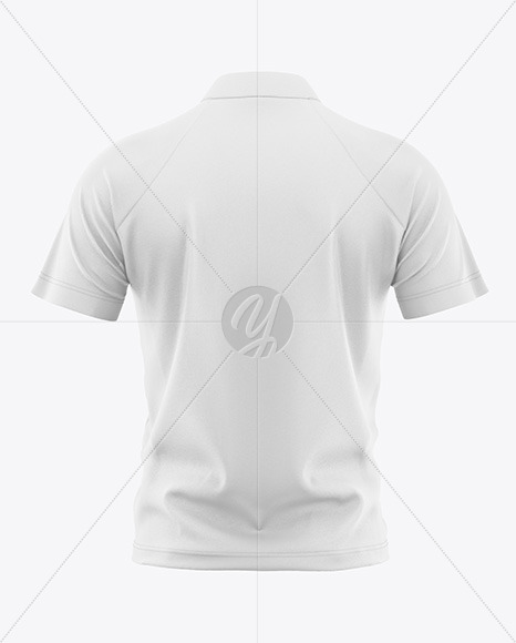 Men's T-Shirt Mockup - Back View