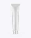 Glossy Cosmetic Tube Mockup