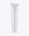 Matte Cosmetic Tube Mockup