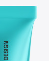Metallic Cosmetic Tube Mockup