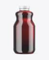 Cherry Juice Bottle Mockup