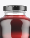 Cherry Juice Bottle Mockup