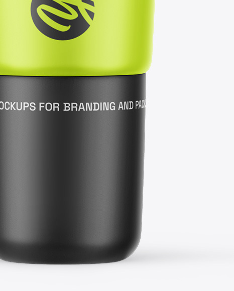 Matte Cosmetic Tube Mockup