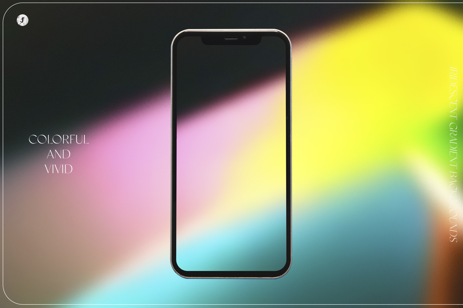 Iridescent Gradient Backgrounds