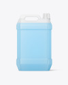 Transparent Jerry Can Mockup