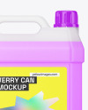 Transparent Jerry Can Mockup