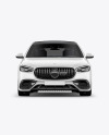 Luxury Car Mockup - Front View