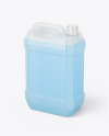 Transparent Jerry Can Mockup