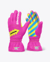 Snowboarding Gloves Mockup