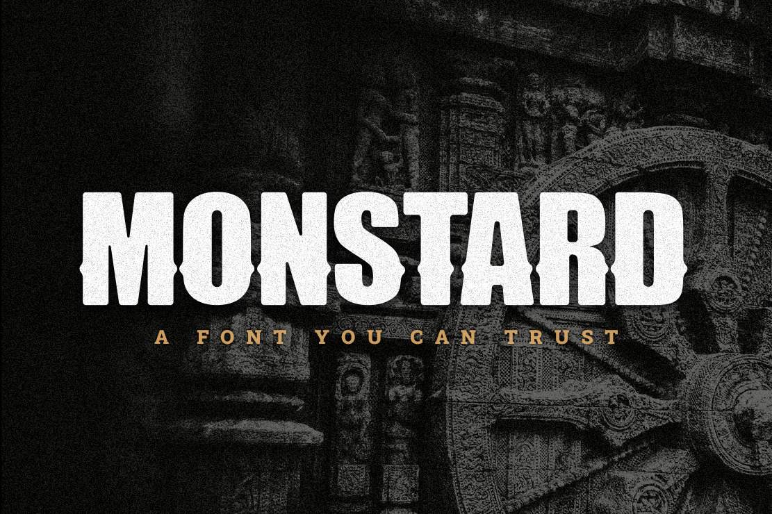 Monstard Font Monstard Font