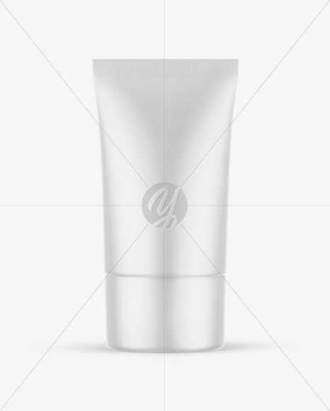 Matte Cosmetic Tube Mockup