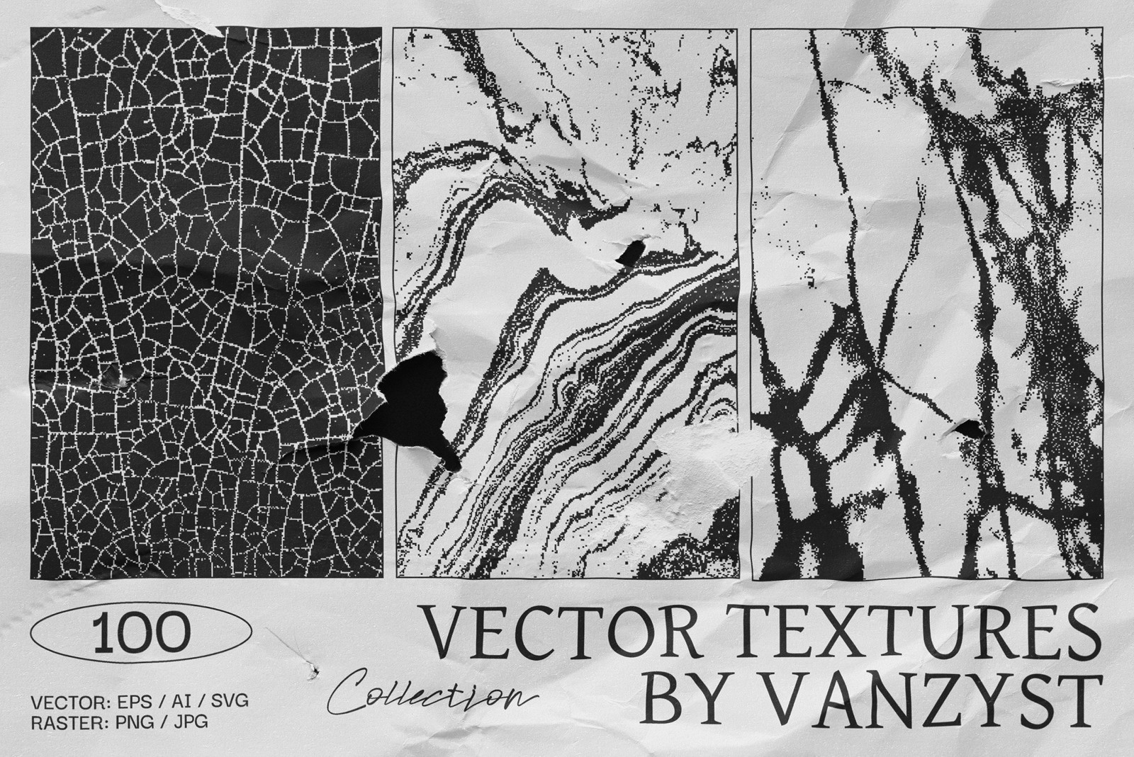 100 Bitmap Vector Textures 100 Bitmap Vector Textures