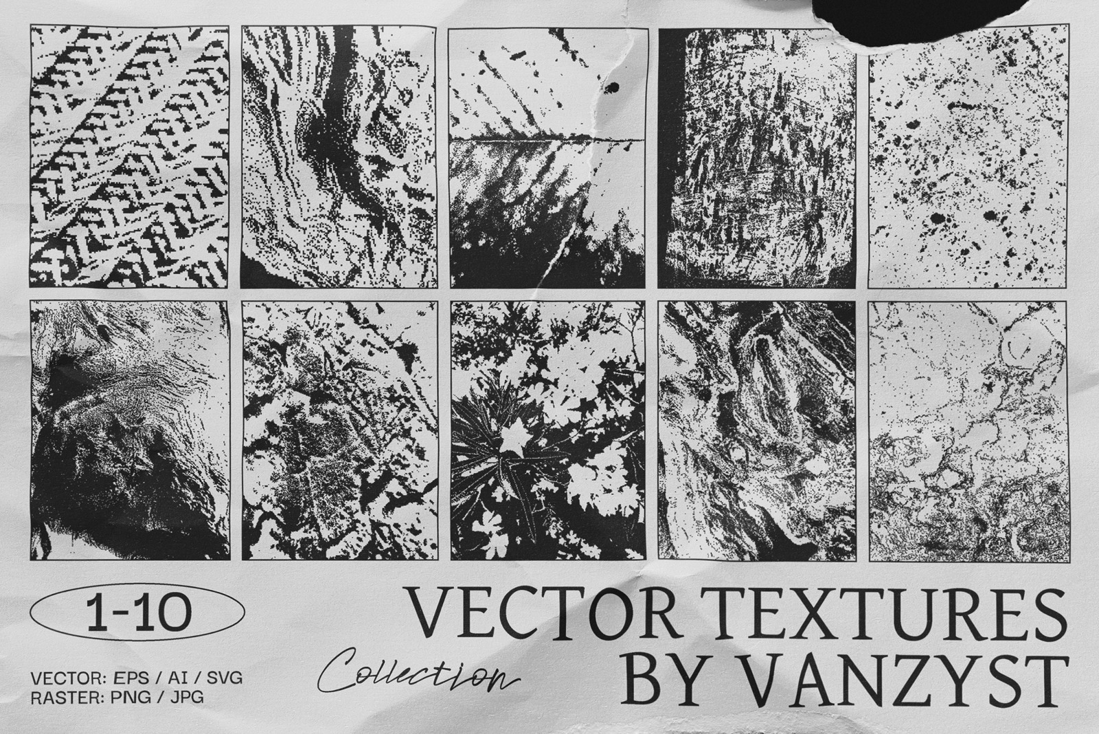 100 Bitmap Vector Textures 100 Bitmap Vector Textures