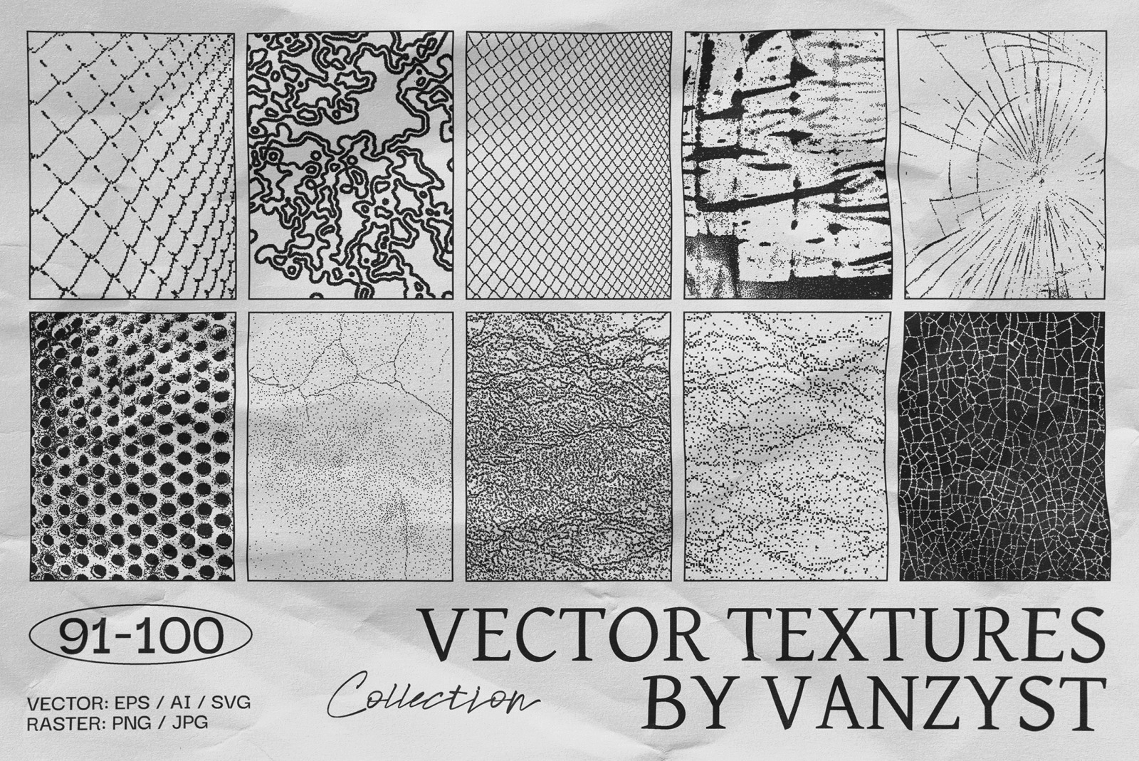 100 Bitmap Vector Textures 100 Bitmap Vector Textures
