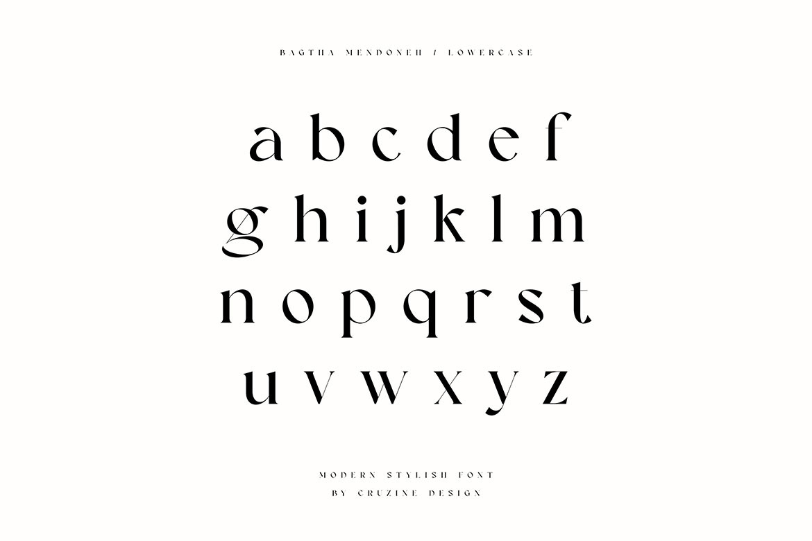 Bagtha Mendoneh Ligature Serif