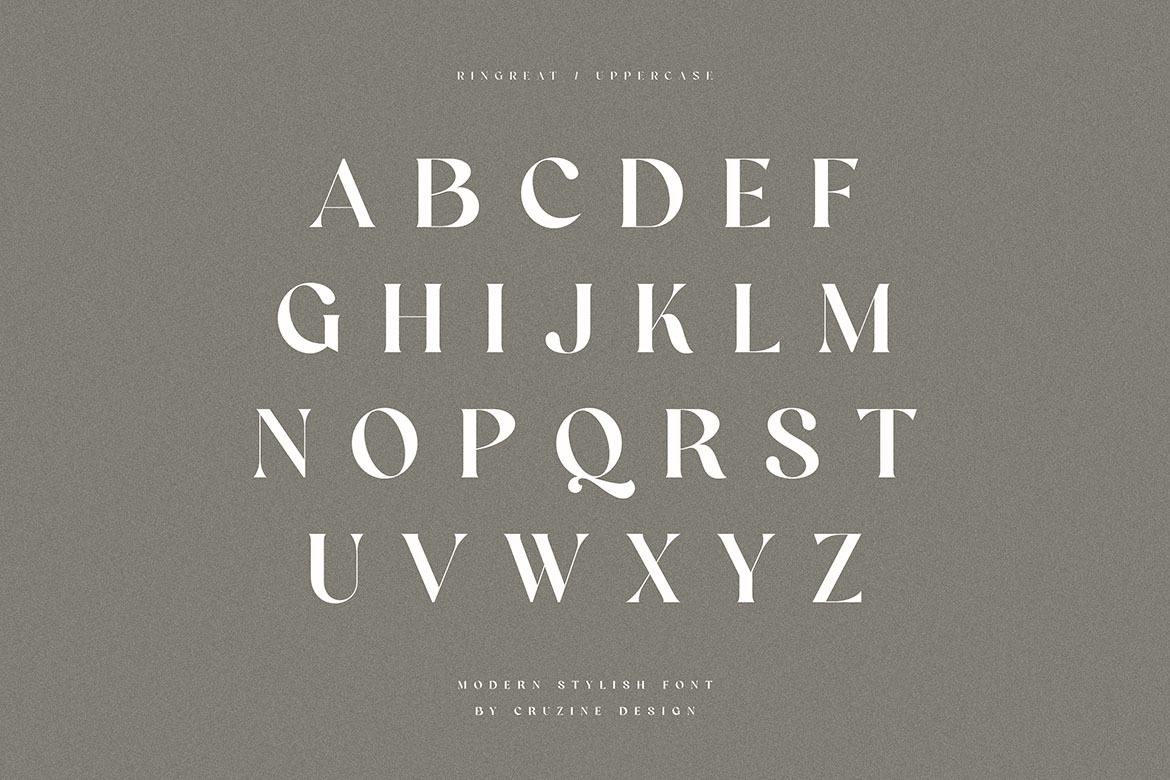 Ringreat Decorative Serif Font