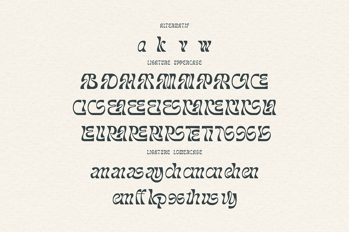 Cassarrela Groovy Retro Font Cassarrela Groovy Retro Font