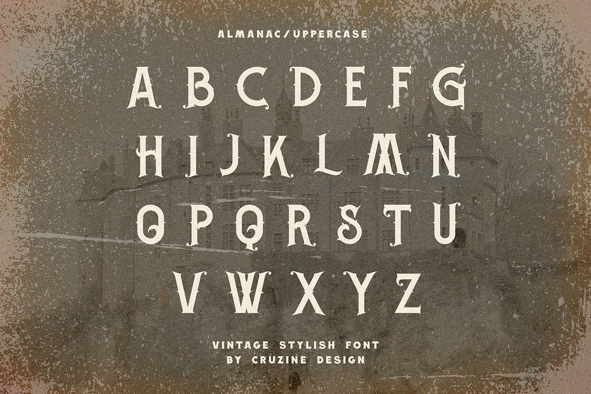 Almanac - Vintage Serif Font