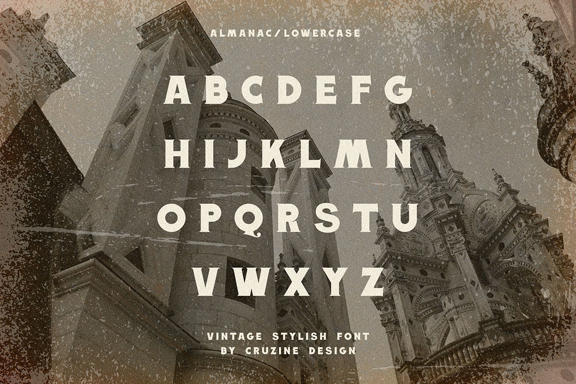 Almanac - Vintage Serif Font