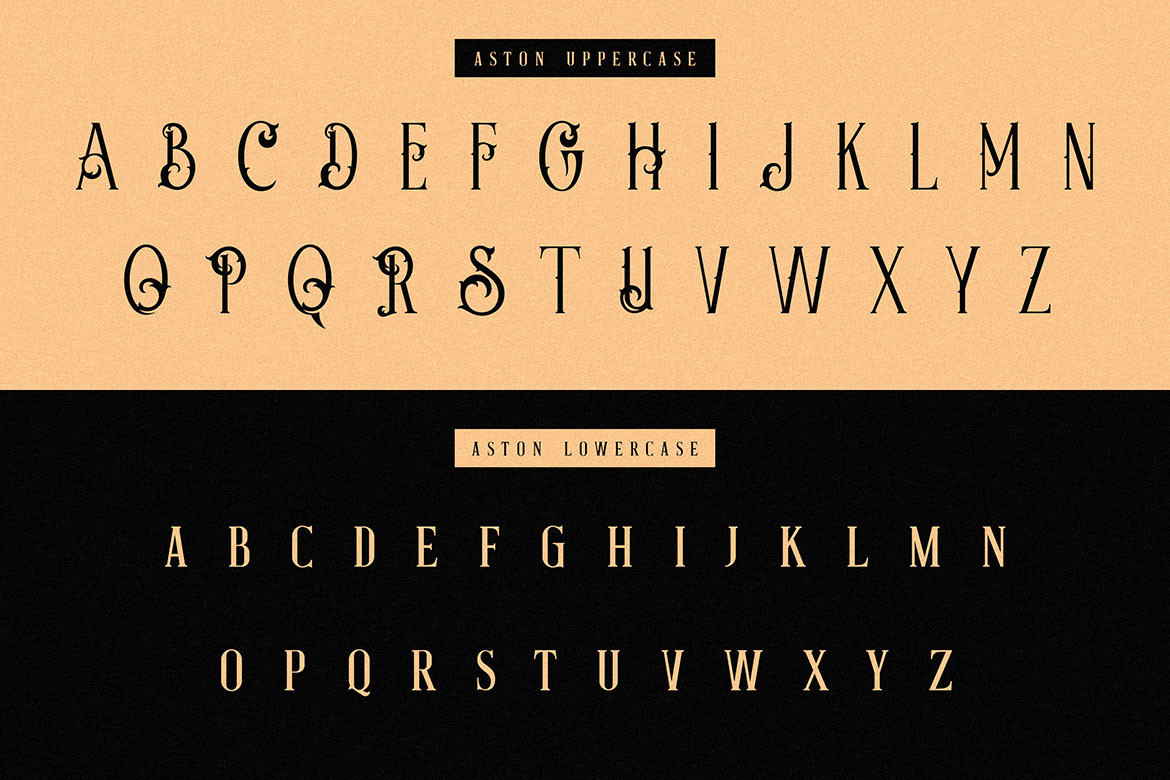 Aston - Vintage Serif Font