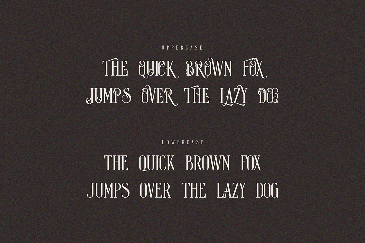 Dark Luna Vintage Condensed Serif