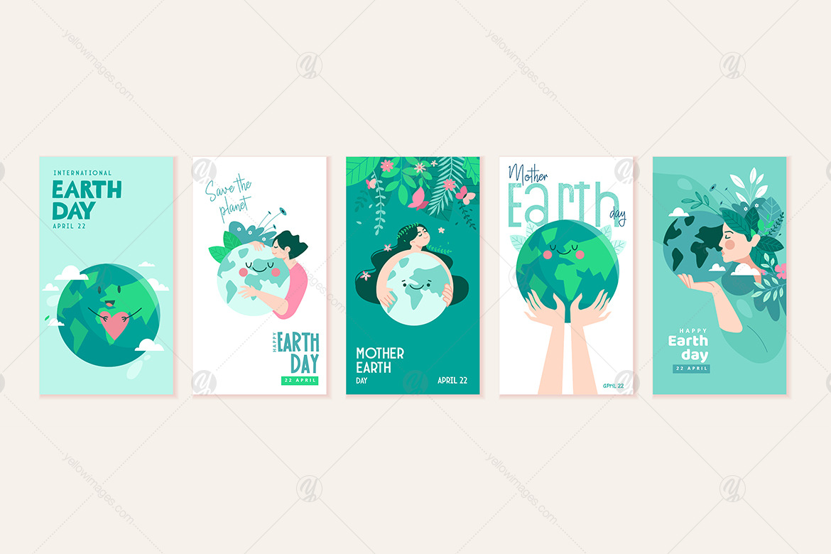 Earth Day Illustrations