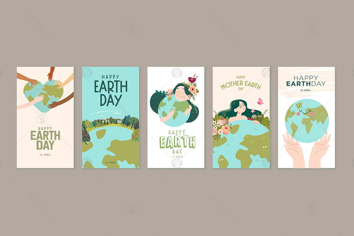 Earth Day Illustrations