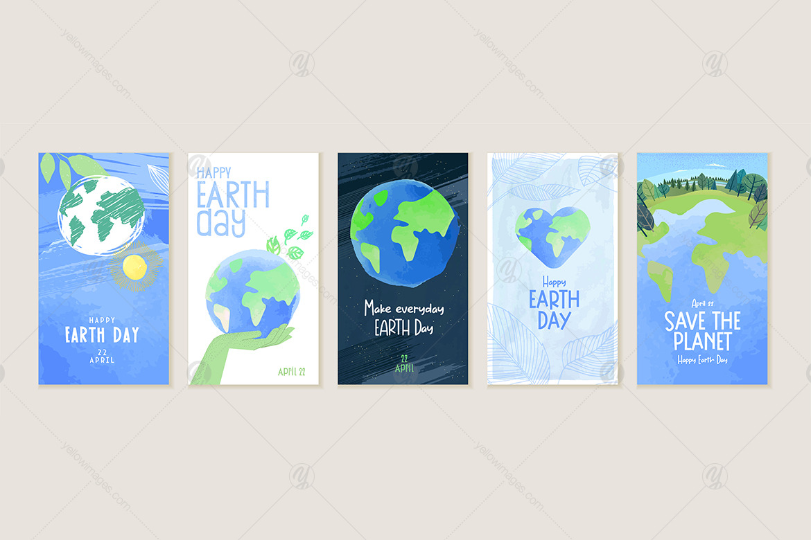 Earth Day Illustrations