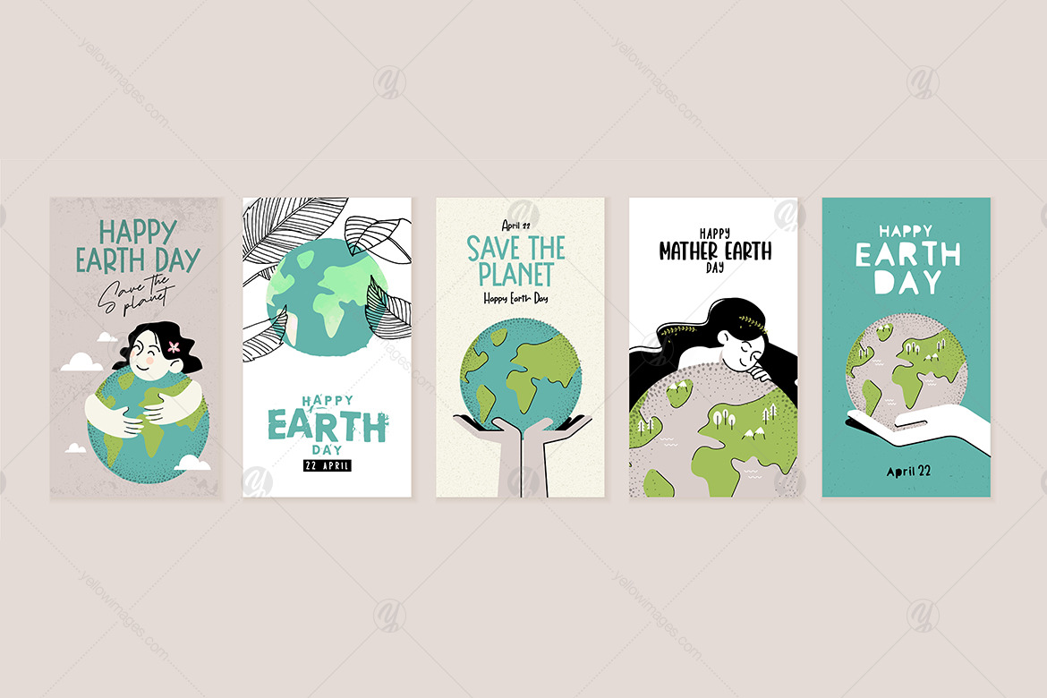 Earth Day Illustrations