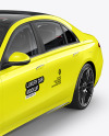 Luxury Car Mockup - Half Side View