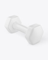 Neoprene Dumbbell Mockup