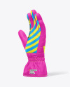 Snowboarding Glove Mockup