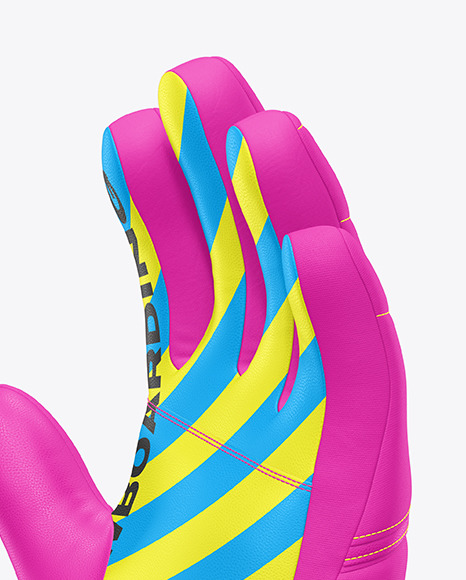 Snowboarding Glove Mockup