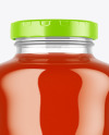 Tomato Juice Bottle Mockup