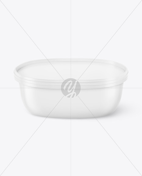 Plastic Container Mockup