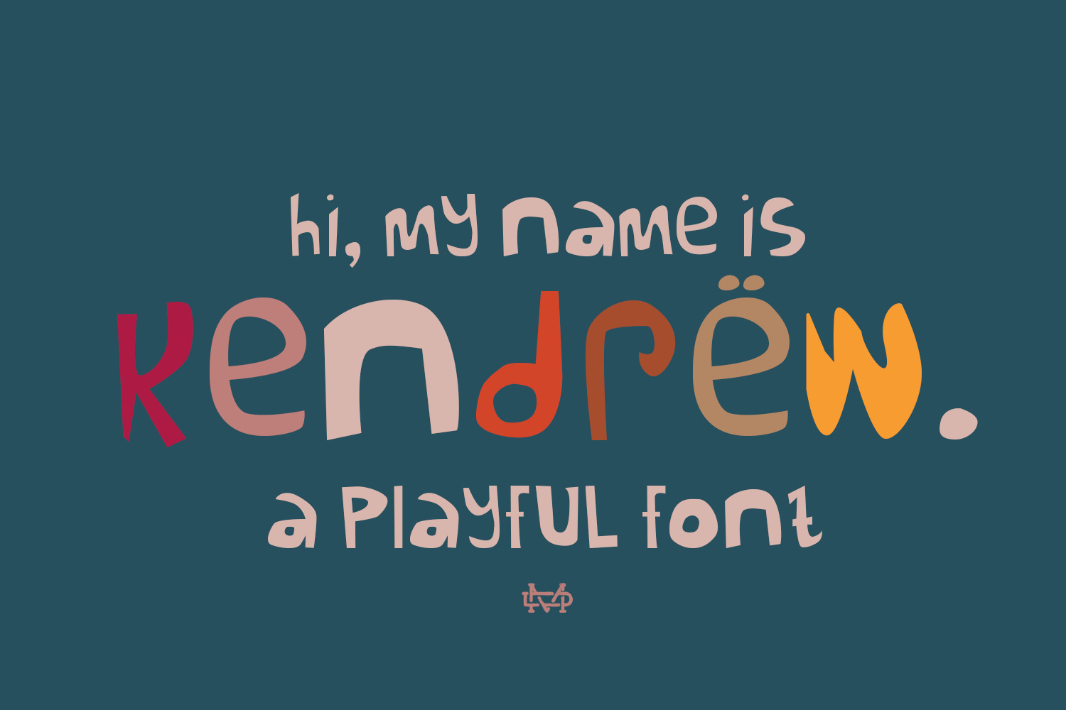 Kendrew Font Kendrew Font