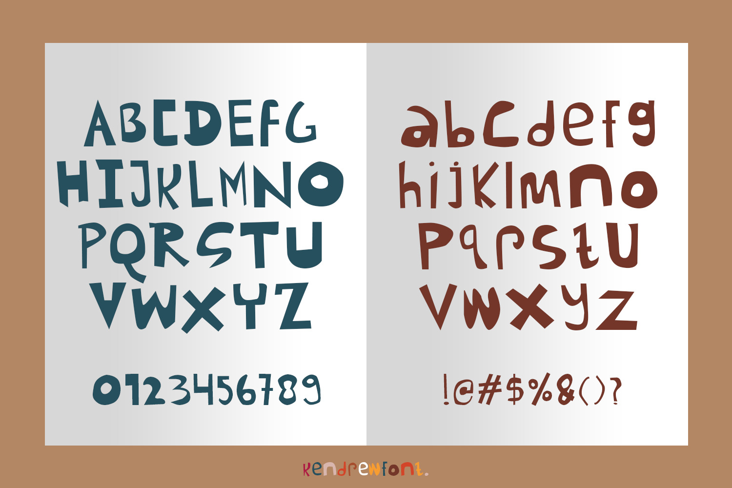 Kendrew Font Kendrew Font