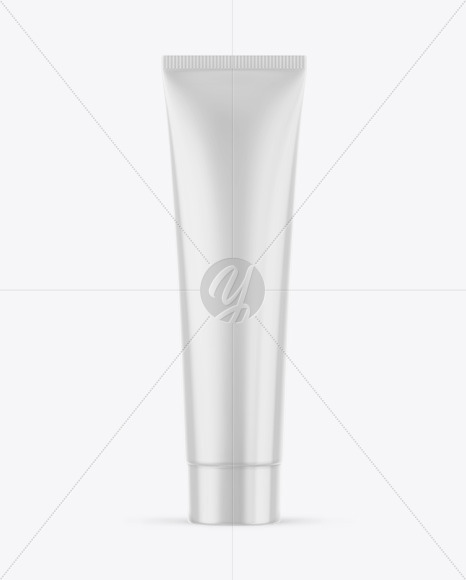 Glossy Cosmetic Tube Mockup