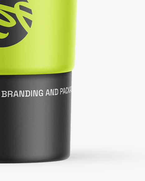 Matte Cosmetic Tube Mockup