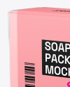 Clear Package with Soap Bar Mockup