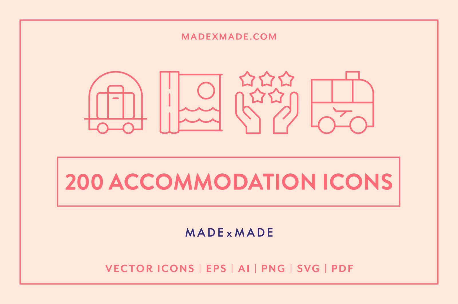 Accommodation Icons