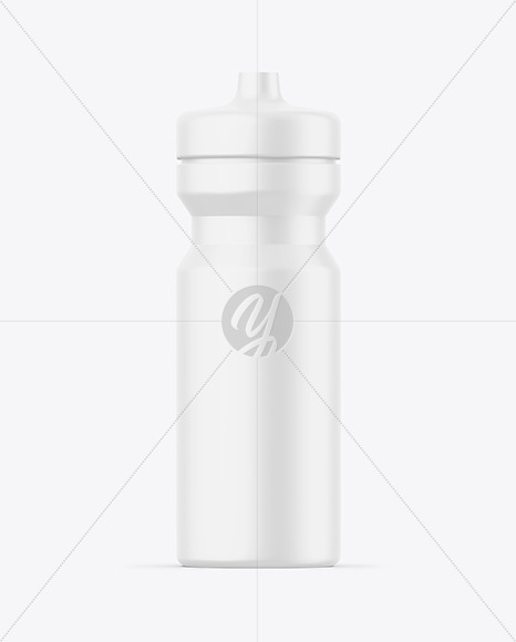 Matte Sport Bottle Mockup