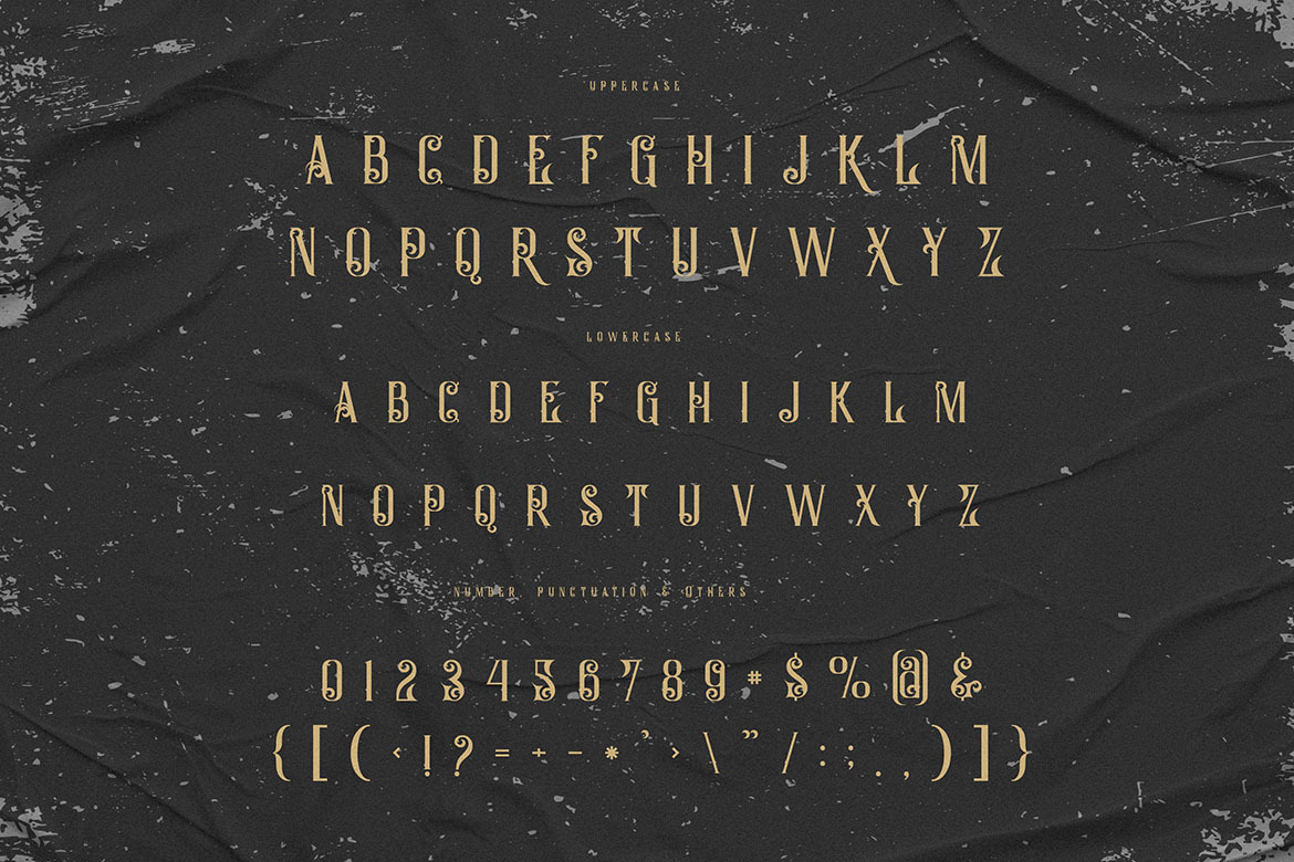Electrum - Deco Font Electrum - Deco Font