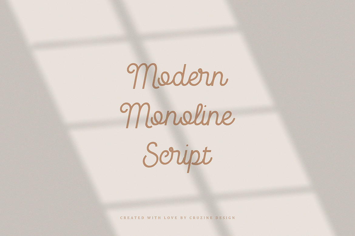 Glades Retro Monoline Script Glades Retro Monoline Script