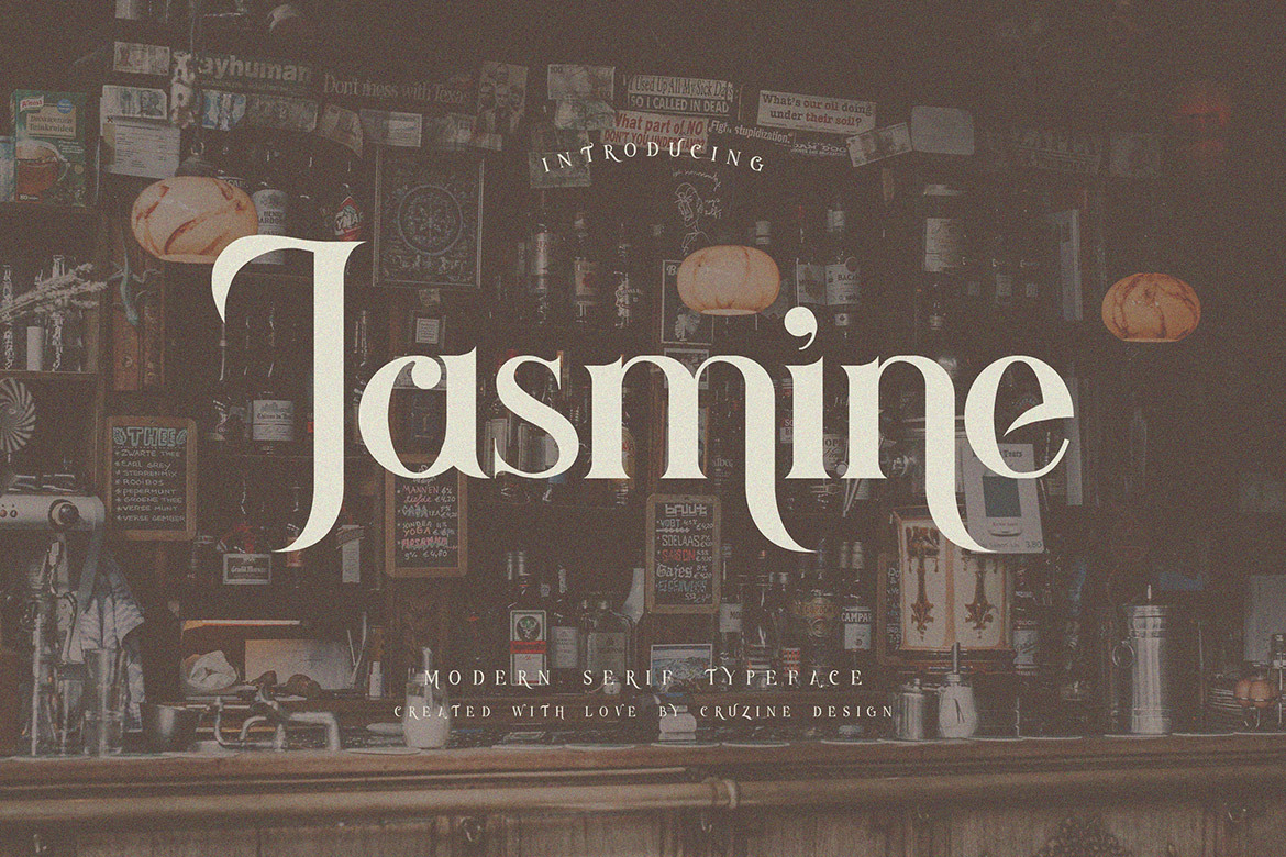 Jasmine Vintage Font Jasmine Vintage Font