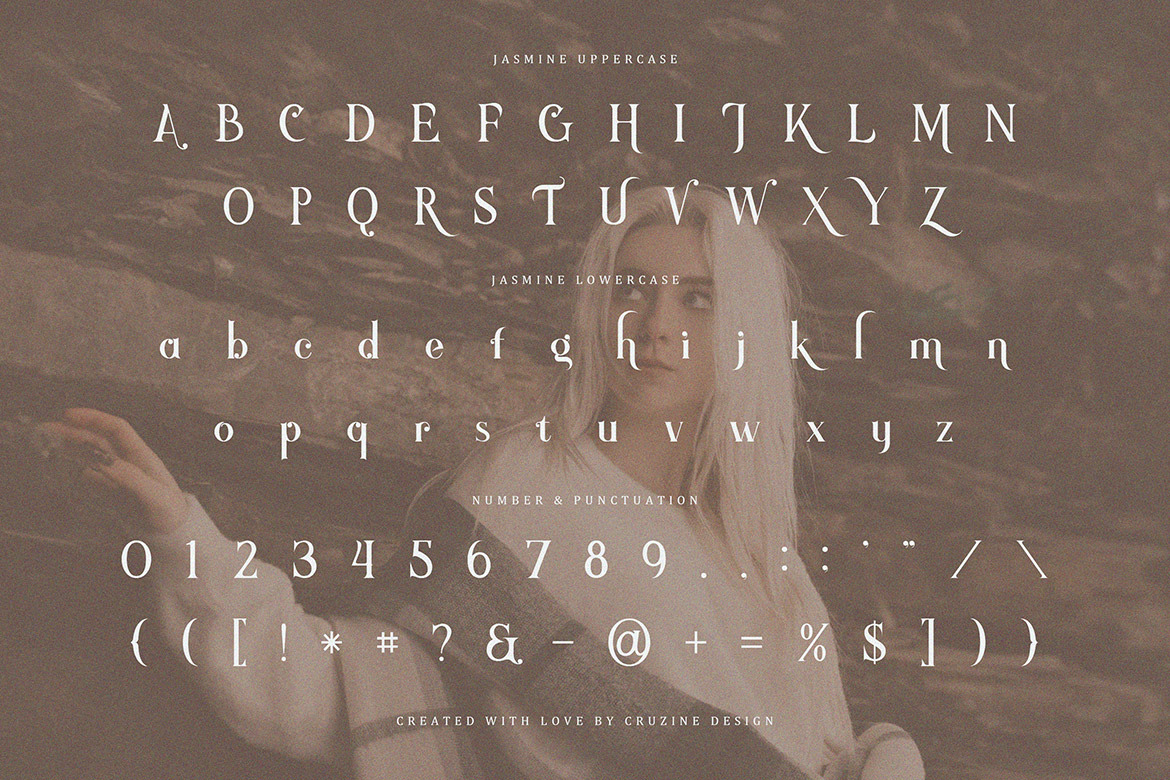 Jasmine Vintage Font Jasmine Vintage Font