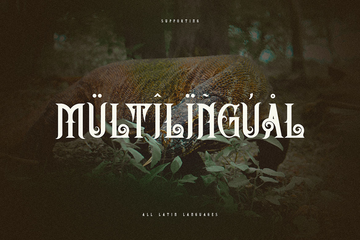 Komodo Decorative Font