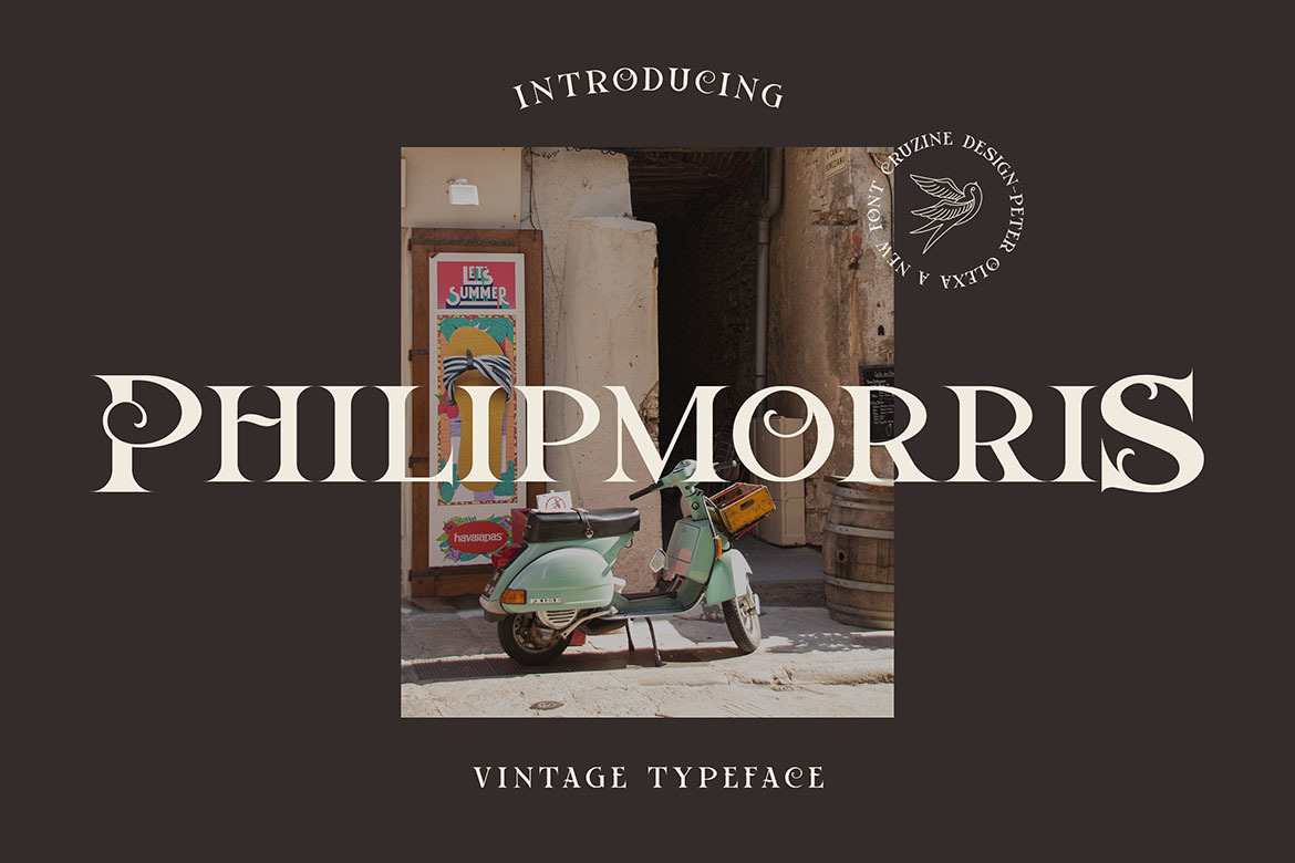 Philipmorris Bold Retro Font Philipmorris Bold Retro Font