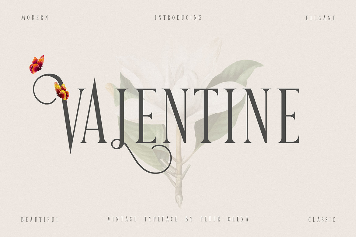 Valentine Vintage Font