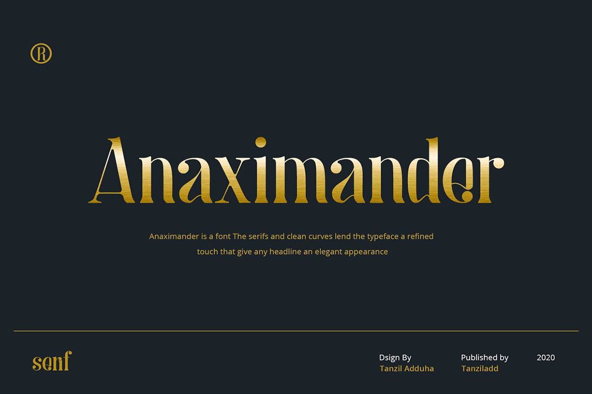 Anaximander Serif Font